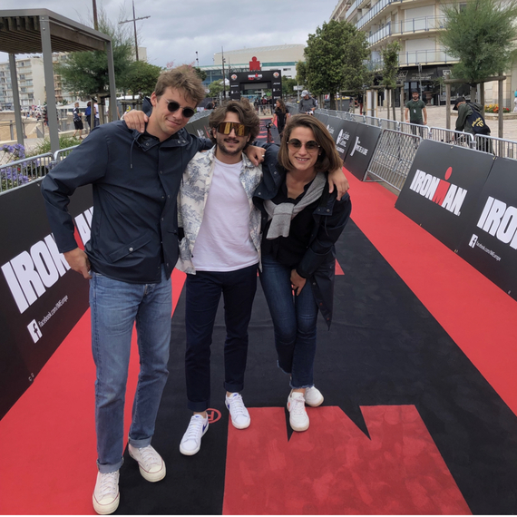 IRONMAN 70.3 en relais