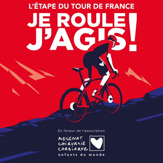 L&#39;étape du tour 2025 - Mécénat Chirurgie Cardiaque by ABAMO &amp; CO
