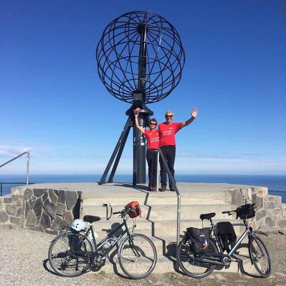 Voyage à vélo pour un coeur nouveau ... Objectif : Cap Nord