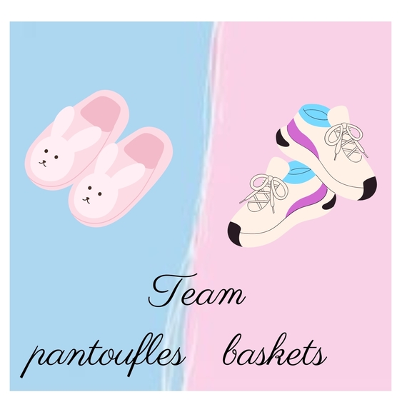 TEAM PANTOUFLES / BASKETS