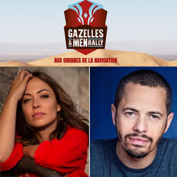 Dounia Coesens et Ambroise Michel donnent du coeur au &quot;Gazelles &amp; Men Rally&quot; !