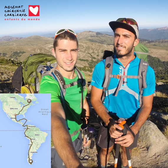 The Biking Bros' Heart - A trip for a heart - Québec Ushuaia by bike!!