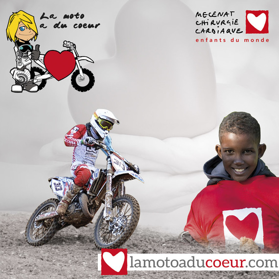 La Moto a du Coeur